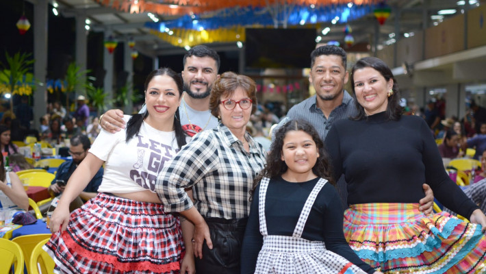 ARRAIÁ DA AABB JATAÍ FOI UM SUCESSO!