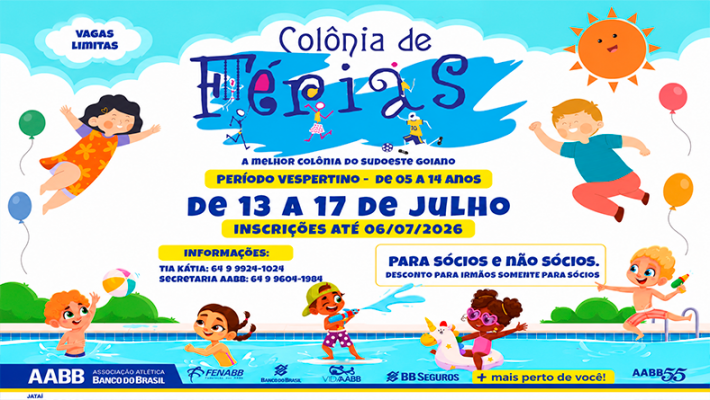 COLÔNIA DE FÉRIAS DA AABB JATAÍ